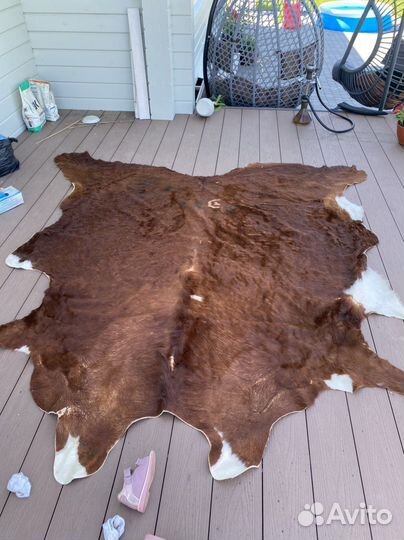 Шкуры коровья ковер