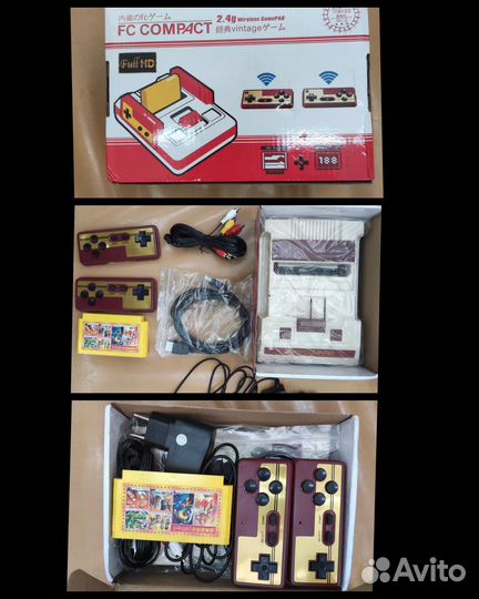 Игровые ретро приставки Денди и Sega