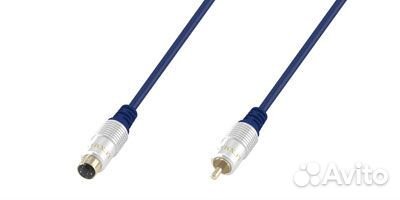 Шнур svhs Plug - 1RCA Plug PRO