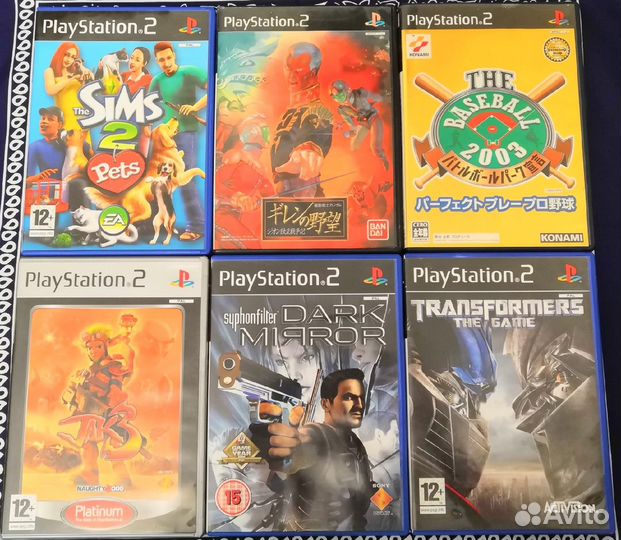 Игры, диски ps2