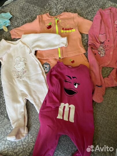 Вещи для девочки 74-98