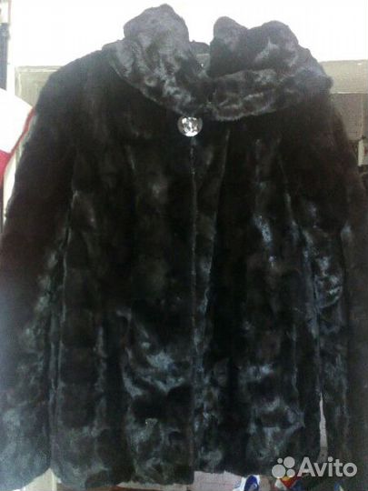 Норковый полушубок