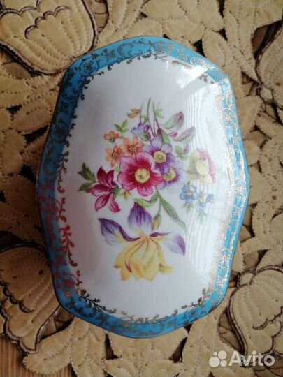 Фарфоровая шкатулка Martinroda, Германия. Винтаж