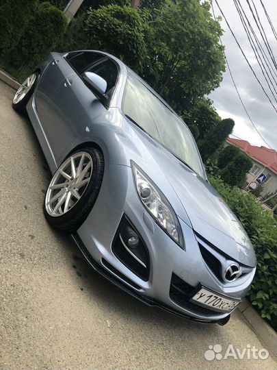 Обвес сплитера mazda 6 GH sport рест