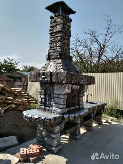 Барбекю-комплекс, печь Викинг