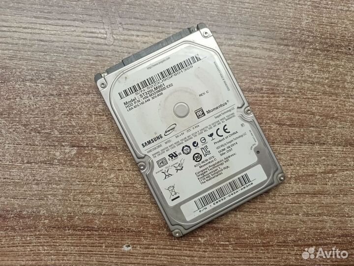 Жесткий диск ноутбука 320Gb Samsung