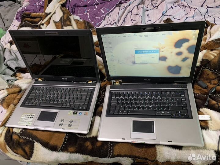 2 ноутбука Asus F3T на (ремонт/запчасти) целиком