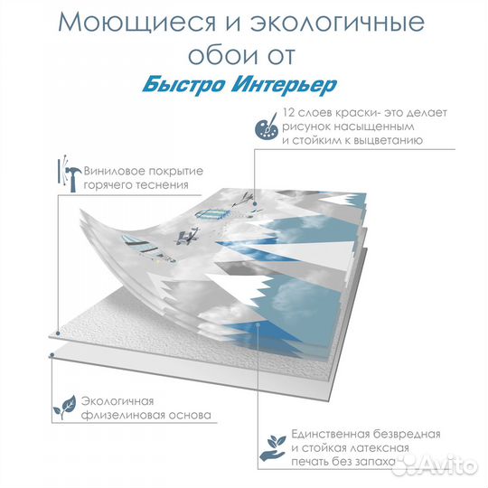 Фотообои стандарт 