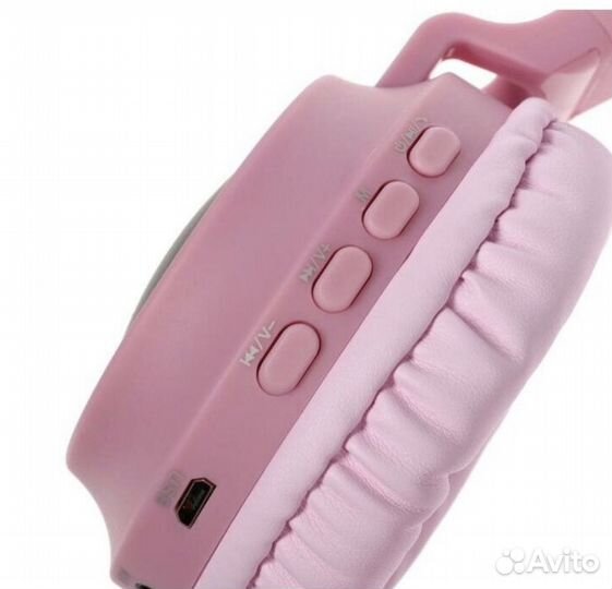 Беспроводные наушники hoco кошачьи ушки