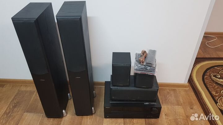 Ресивер + колонки 5.1