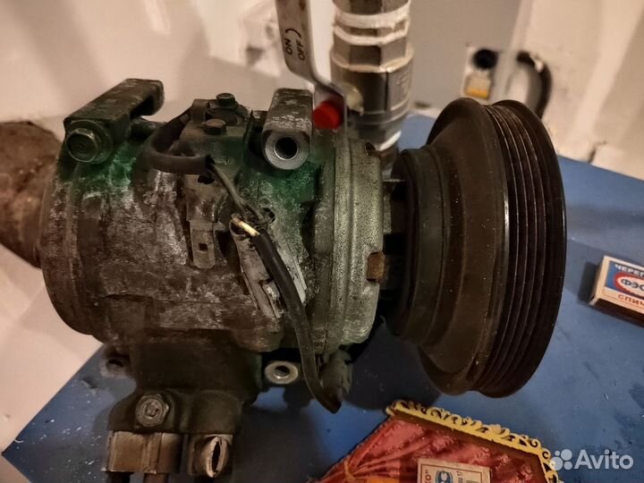 Компрессор кондиционера тоета калдина