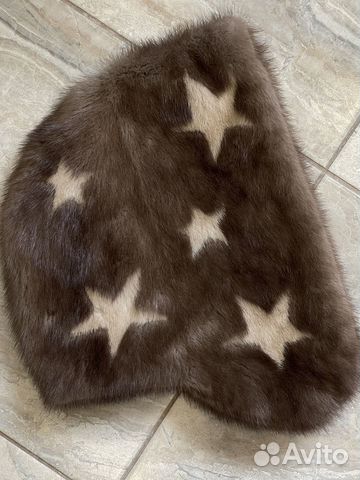 Капюшон, шапка из меха норки