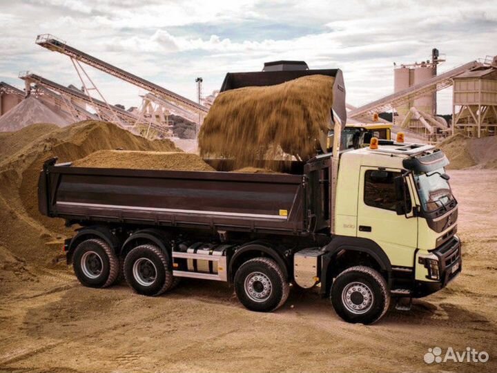 Песок \ Земля намывной оптом от трех кубов