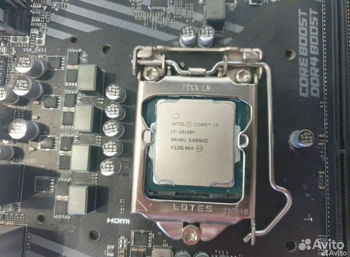 Процессор i3 10100f
