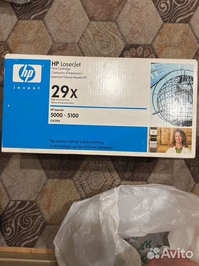 Картриджи для принтера hp