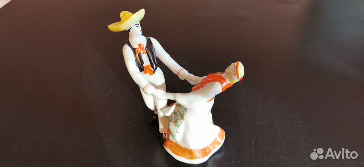 Статуэтка Мексиканский танец СССР Дулево