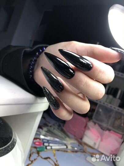 Маникюр, наращивание, педикюр, ресницы