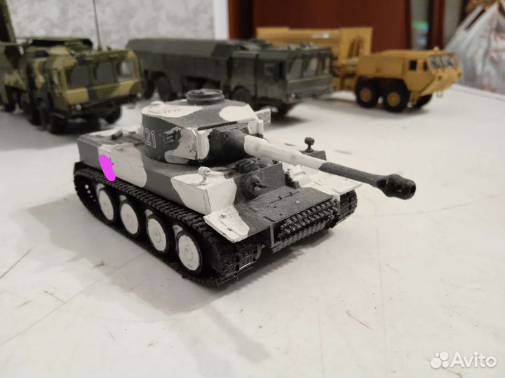 Модель танка тигр 1/76