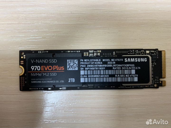 SSD M2 nvme 1,2,4 tb samsung adata разные