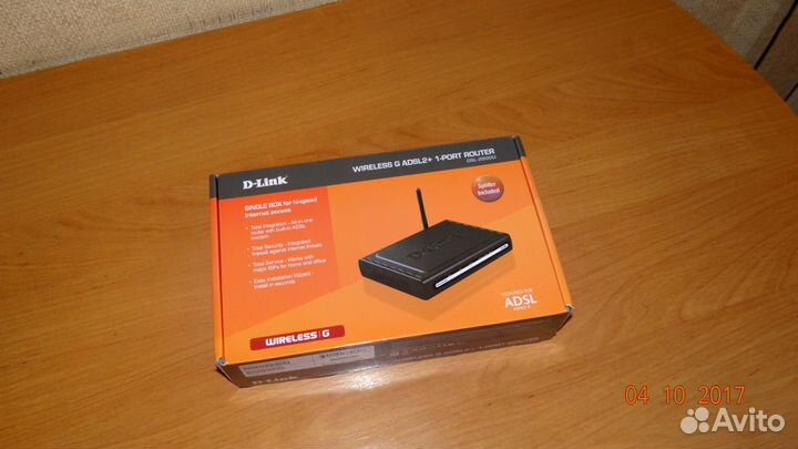 Маршрутизатор Wi-Fi D-link DSL-2600U