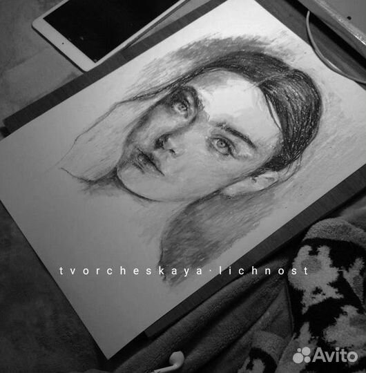 Картина в интерьер. Портрет. Рисунок. Живопись