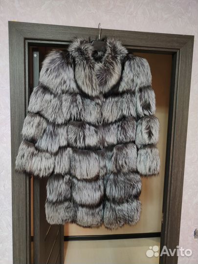Шуба из чернобурки
