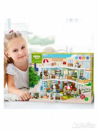 Кукольный домик koala town Торговый центр 392 дет