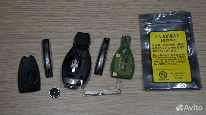 Vvdi Ключ CG BE KEY (ключ рыбка) для Mercedes