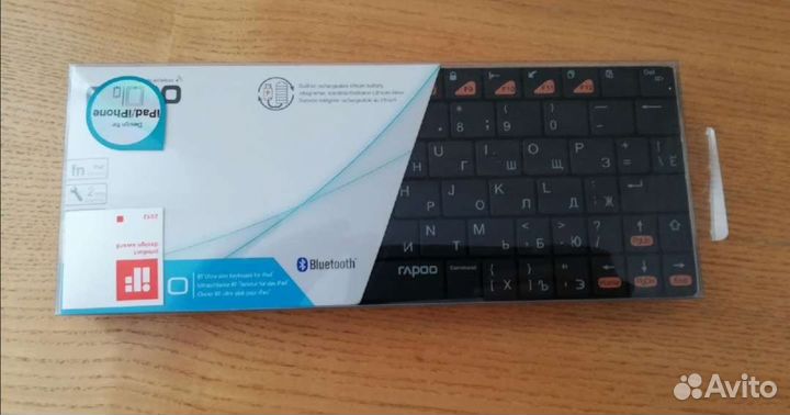 Клавиатура беспроводная рапоо bluetooth