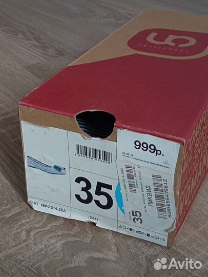 Балетки для девочки 35 размер новые