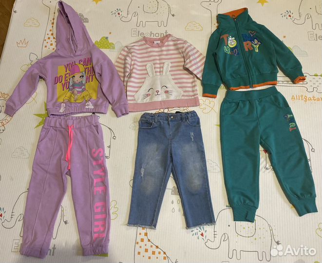 Одежда на девочку пакетом 86-92
