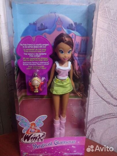 Winx винкс Лейла школьница в коробке