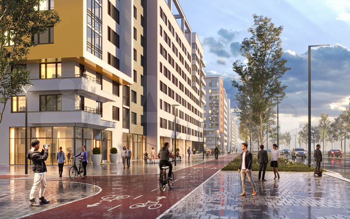 2-к. квартира, 52,1 м², 6/10 эт.