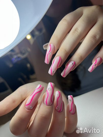 Маникюр с покрытием