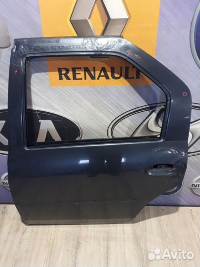Дверь задняя боковая Renault logan Лев