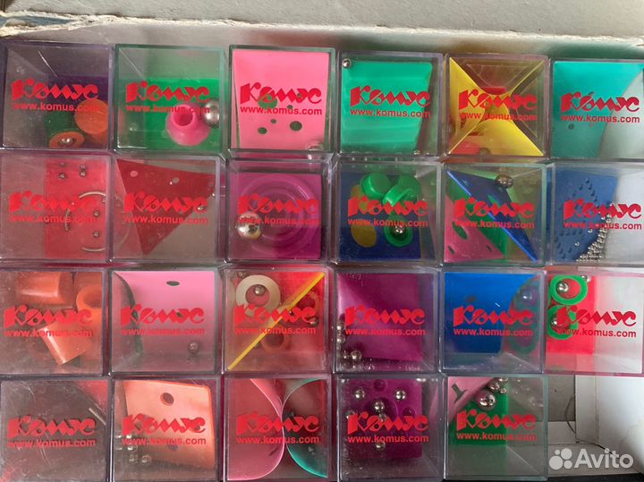 Пазл логический кубики Комус головломка