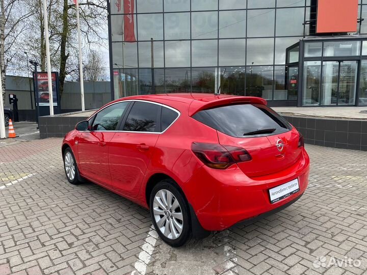 Opel Astra 1.6 AT, 2012, 161 000 км