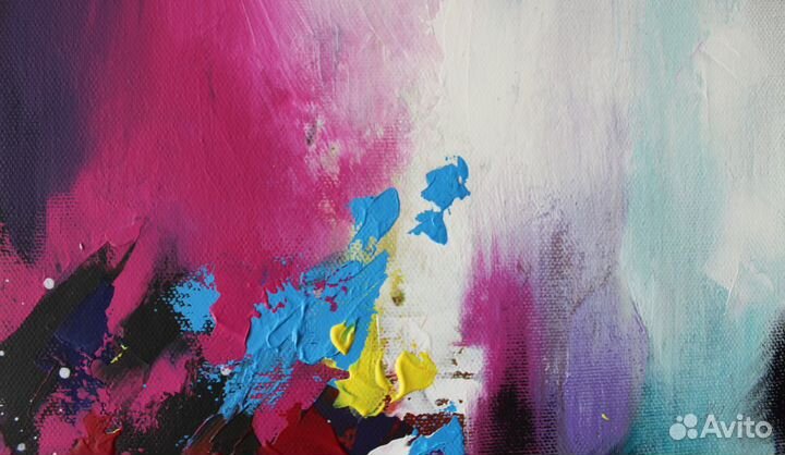 Картина акрилом 