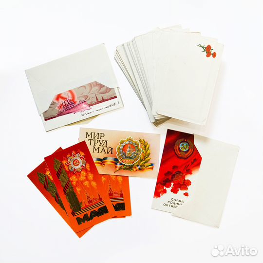 Открытки СССР чистые