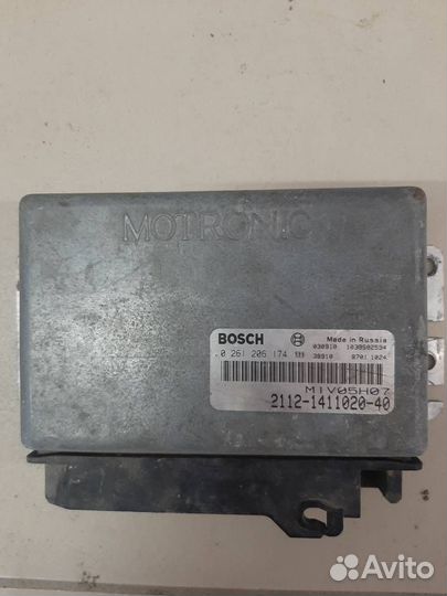 Контроллер эбу bosch 2112-1411020-40