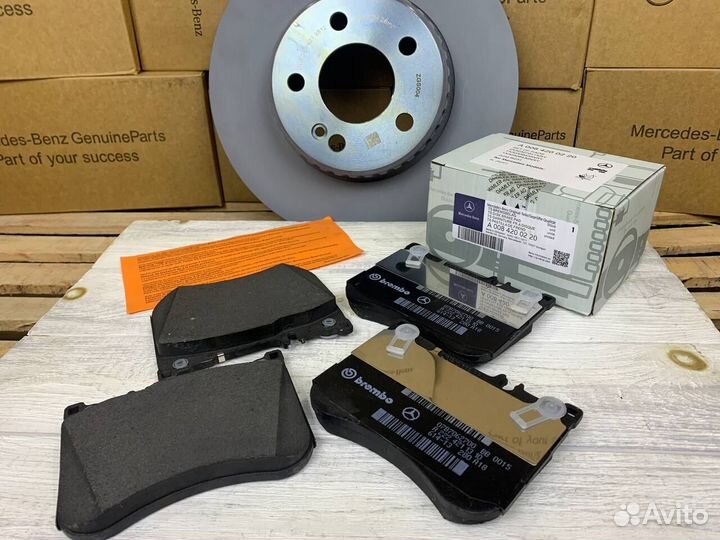 Колодки тормозные передние Mercedes M276 M651 M278