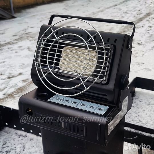 Газовый oбoгpeватель-плита