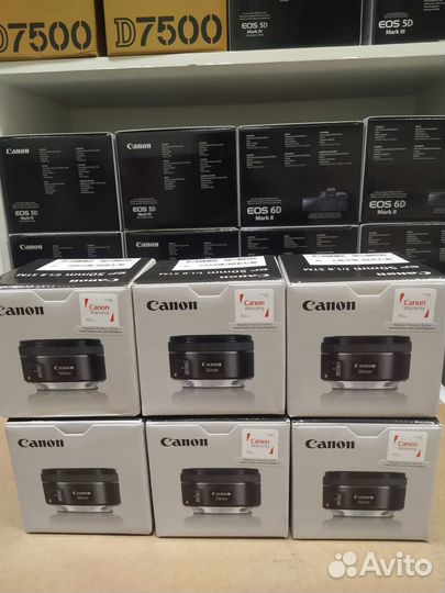 Canon EF 50mm f/1.8 STM (Новый-Гарантия)