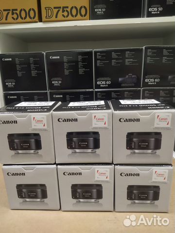 Canon EF 50mm f/1.8 STM (Новый-Гарантия)