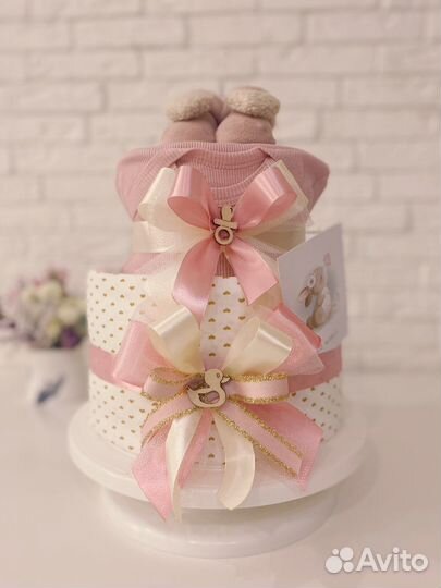 Торт из памперсов, подгузников