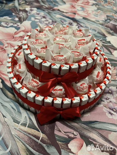 Сладкий подарок из raffaello