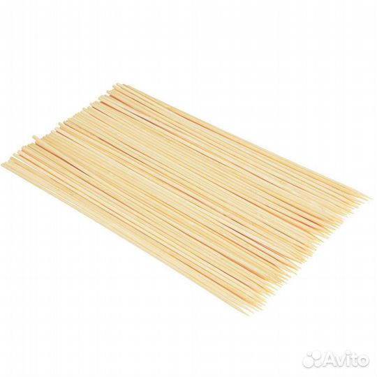 Шпажки-шампуры 88 шт, бамбук 25 см