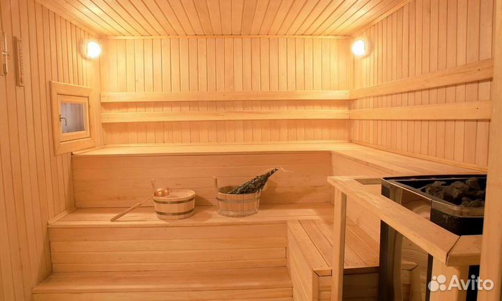 Внутренняя отделка бани