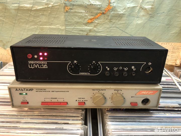 Цветомузыка - Альтаир и Электроника цм-16