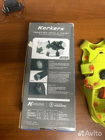 Korkers ice walker boa
